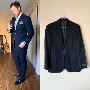 Joseph & Feiss Gold suit jacket •